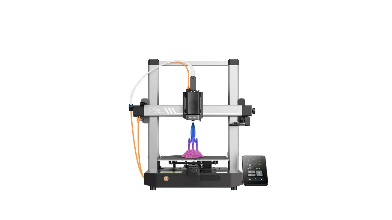 Anycubic Kobra 3 Combo, vue d'ensemble de la machine