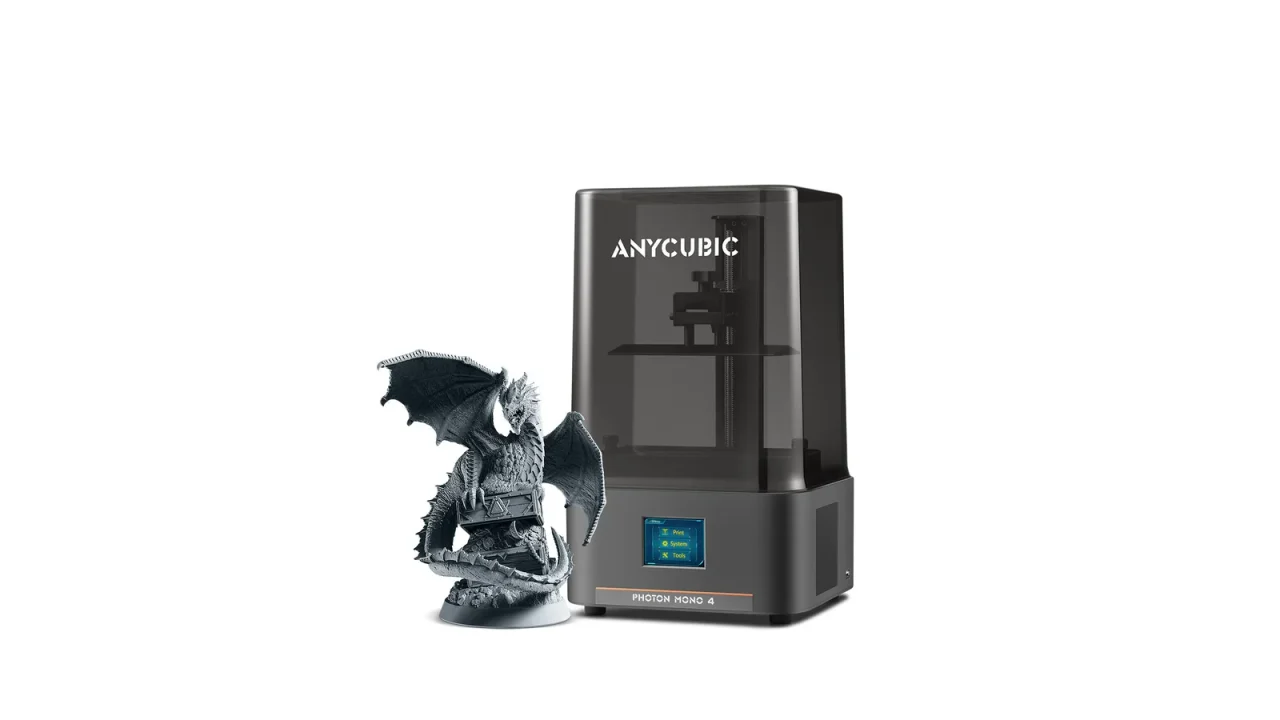 Anycubic Photon Mono 4, vue d'ensemble de la machine