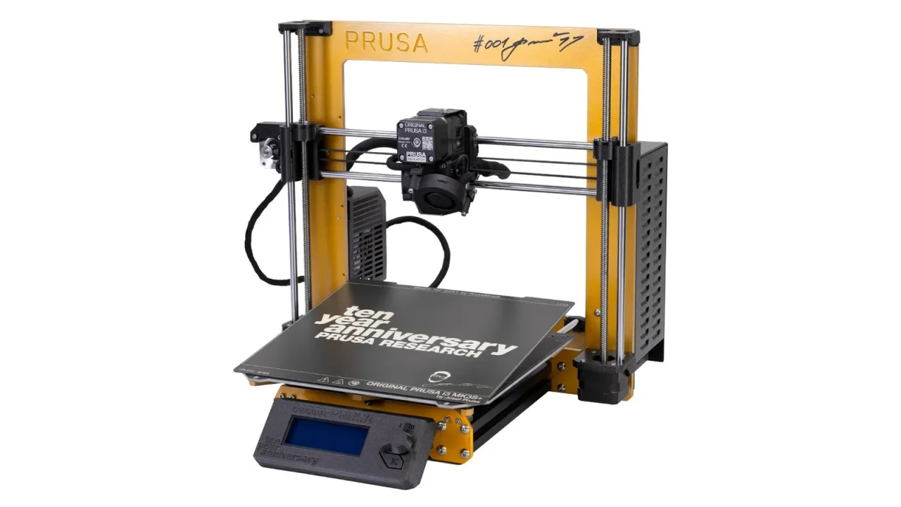 Prusa i3 MK3S+, vue d'ensemble de la machine