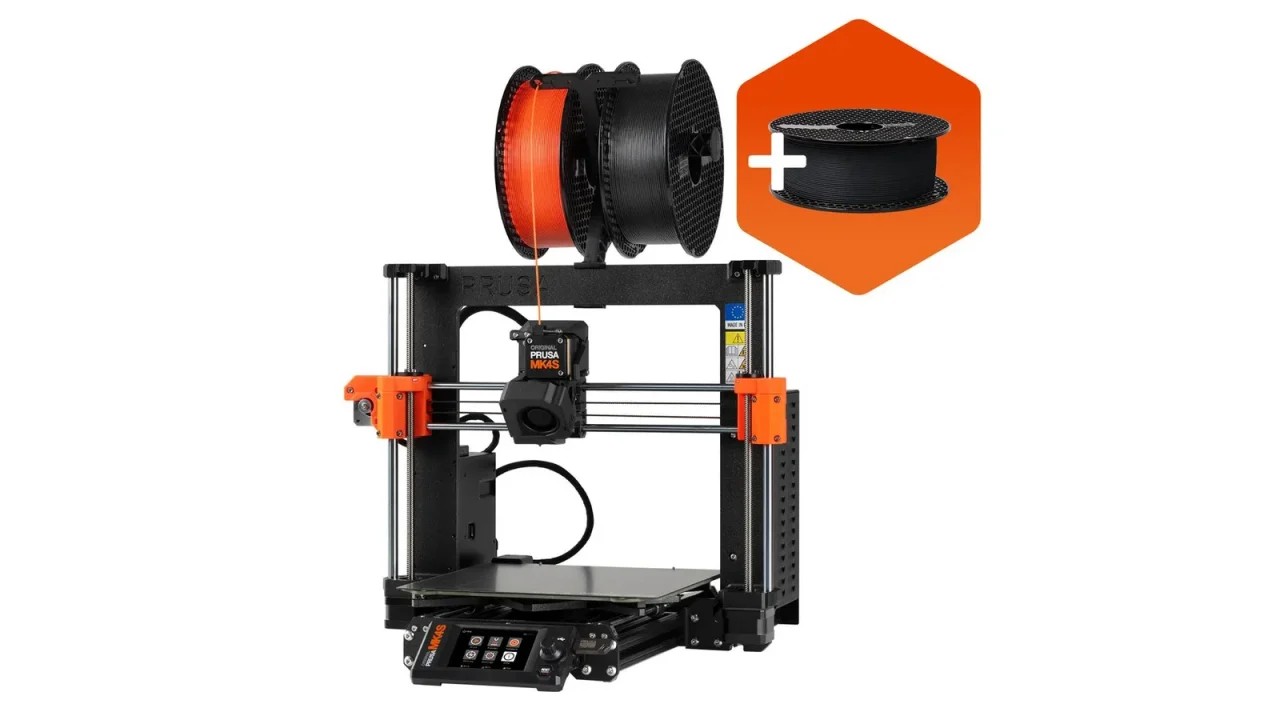 Prusa MK4S, vue d'ensemble de la machine