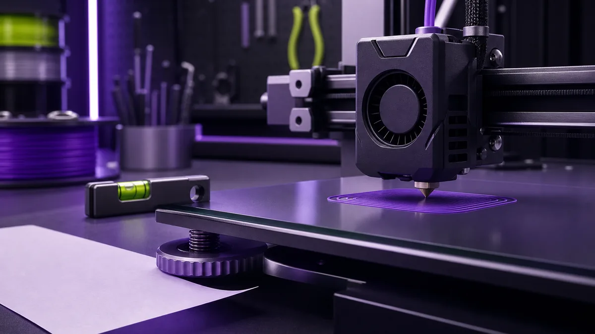 Première couche parfaite : régler le Z-offset et le bed leveling