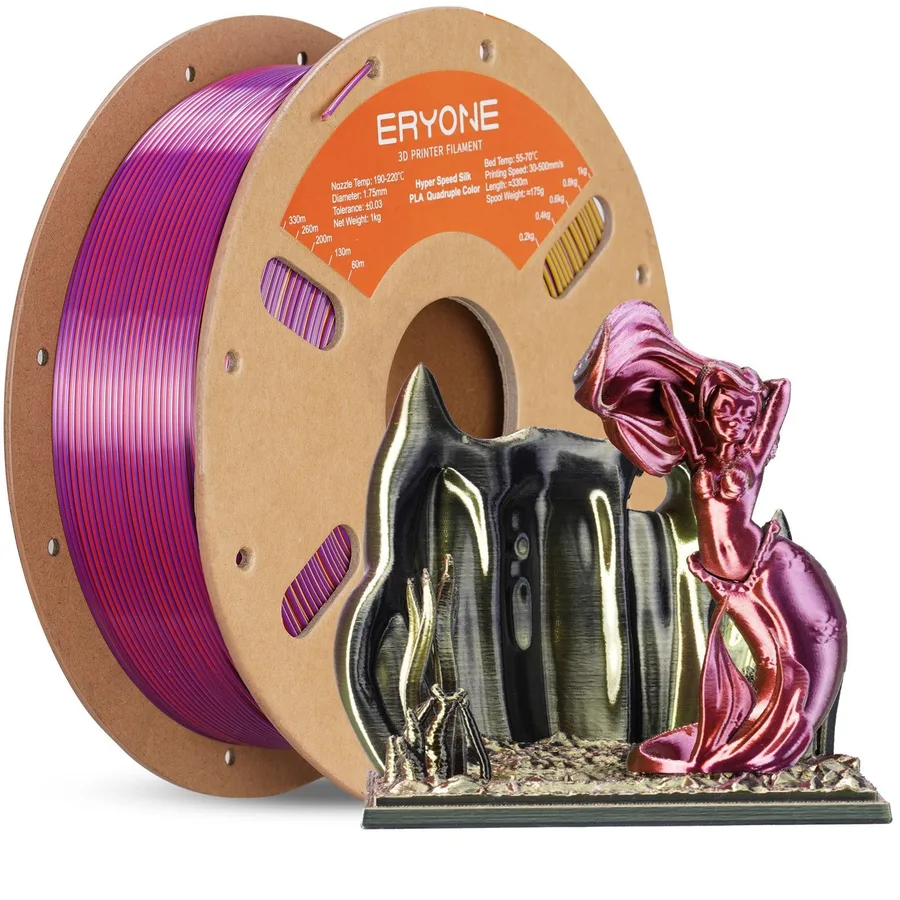 PLA Silk High-Speed Quadruple Filament