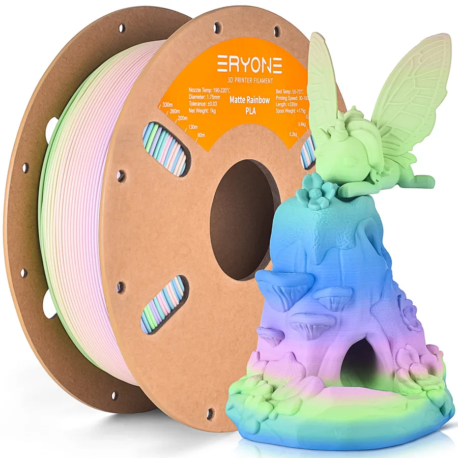 PLA Matte & Matte Rainbow Filament