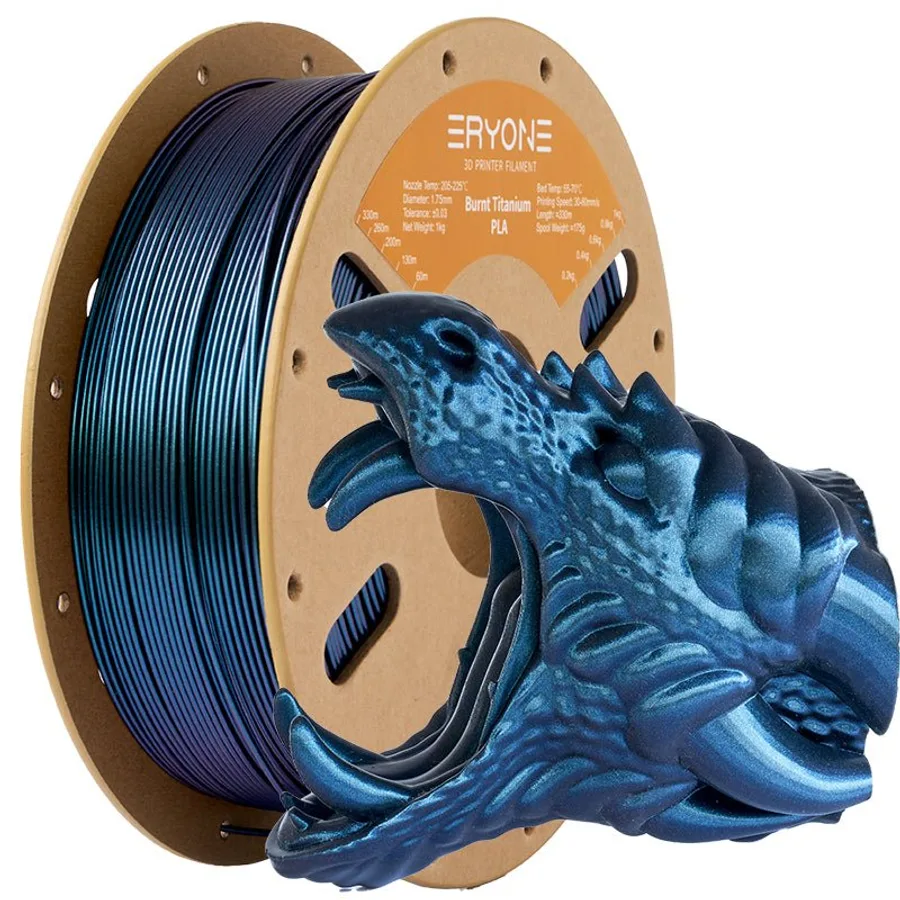 PLA Burnt Titanium Filament