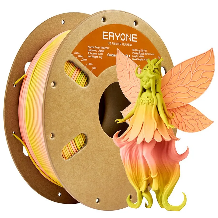 PLA Matte Gradient Dual-Color Filament