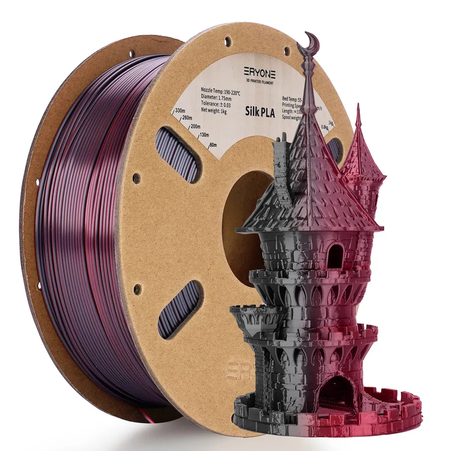 PLA Silk Dual-Color Filament