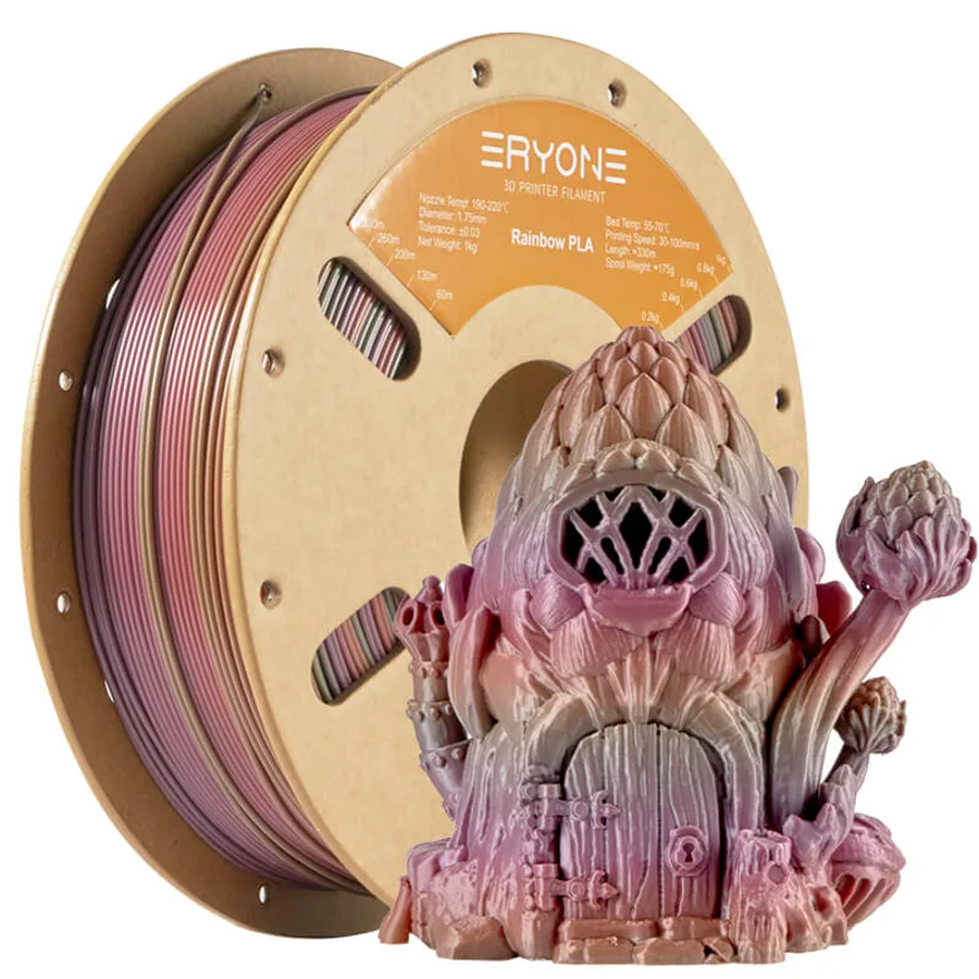 PLA Steampunk Rainbow Filament